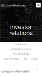 Mobile Screenshot of investor.iwprint.com